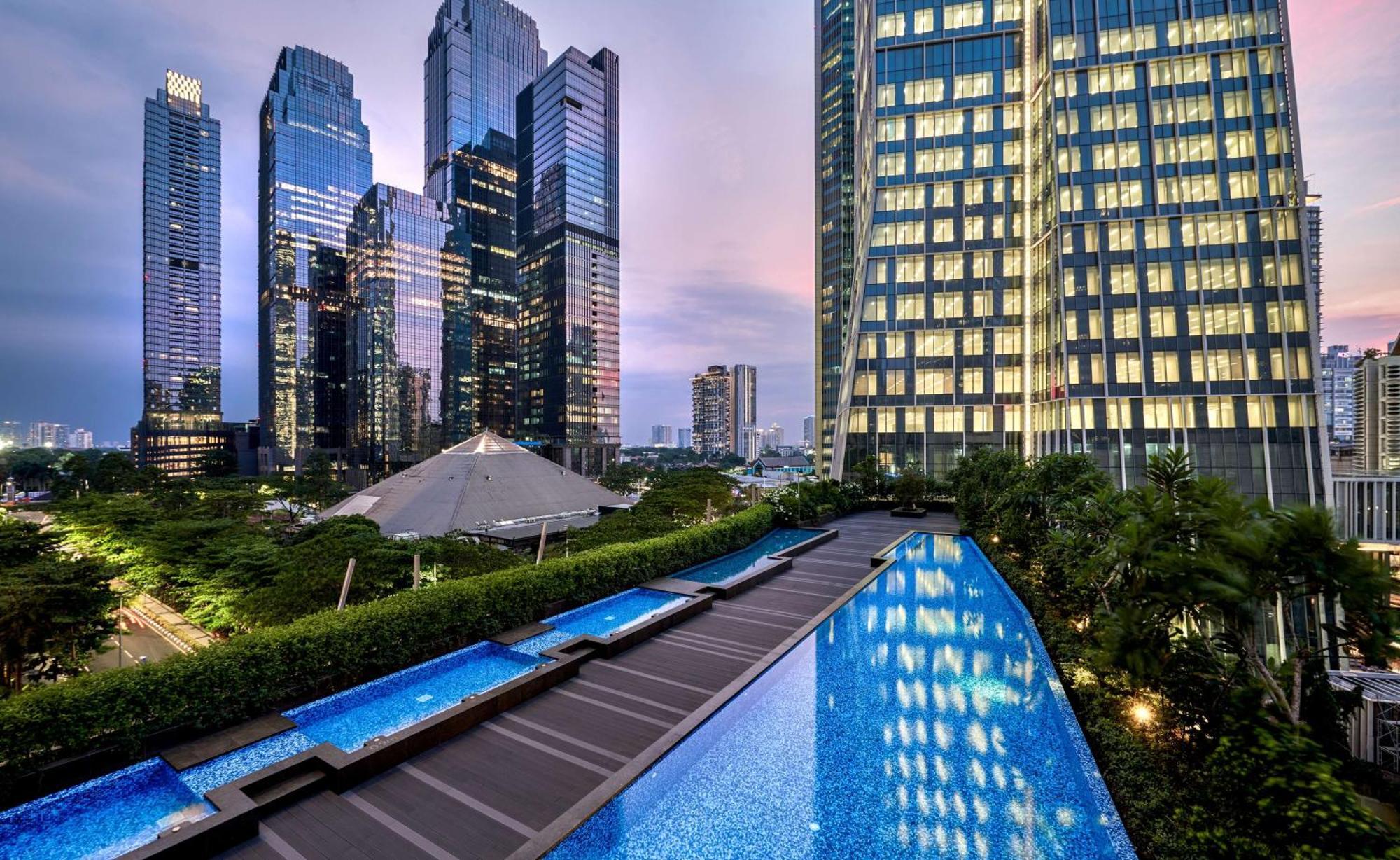 Alila Scbd Jakarta Buitenkant foto