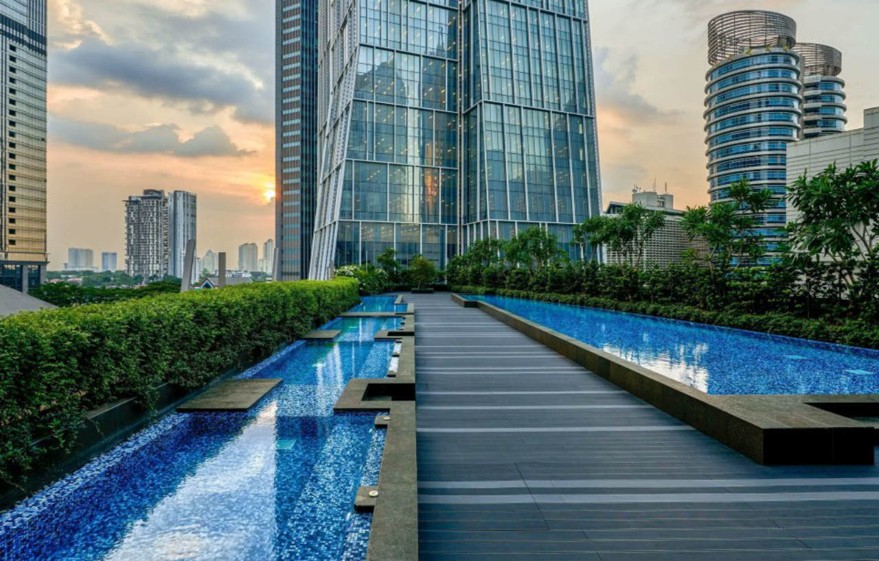 Alila Scbd Jakarta Buitenkant foto